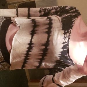 off the shoulder long sleeve top